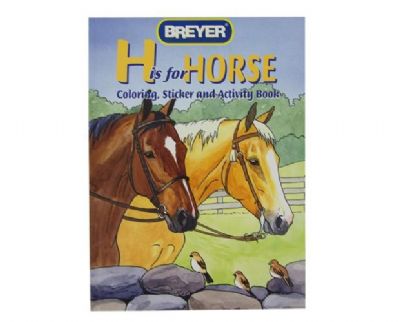 H is for Horse Colouring and Activity Book with Stickers