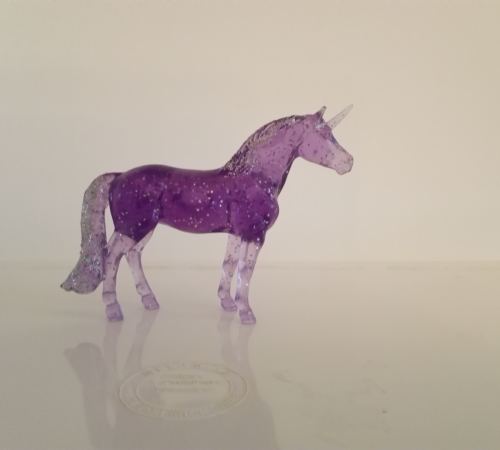 Sparkle Stablemate Unicorn Purple